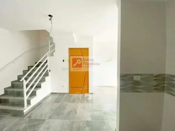 Imagem Sobrado para Venda em Santo André, Vila Helena, 2 dormitórios, 2 banheiros, 1 vaga