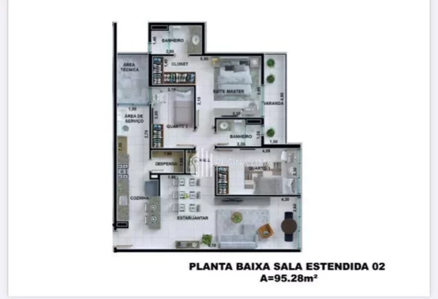 Imagem Apartamento com 3 dormitórios à venda ULTIMAS UNIDADES por R$ 839,900,00 - São Cristóvão - Teresina/PI