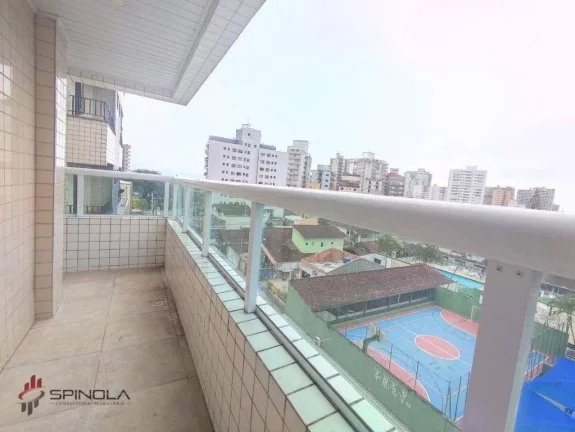 Imagem Apartamento com 2 dormitórios à venda, 73 m² por R$ 410.000,00 - Vila Caiçara - Praia Grande/SP