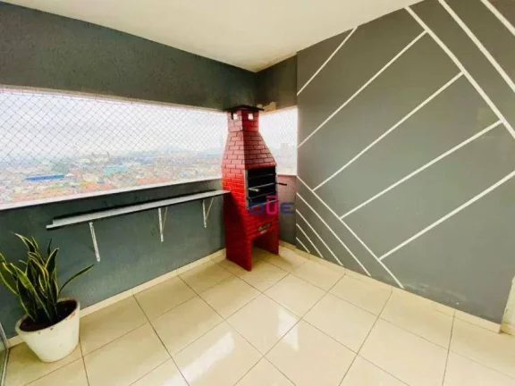 Imagem Apartamento com 1 dormitório comlazer completo à venda, 54 m² por R$ 320.000 - Macuco - Santos/SP