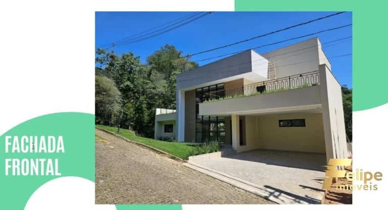 Imagem CASA EM CONDOMÍNIO FECHADO NO CENTRO DE DOMINGOS MARTINS / DESLUMBRANTE!!!!