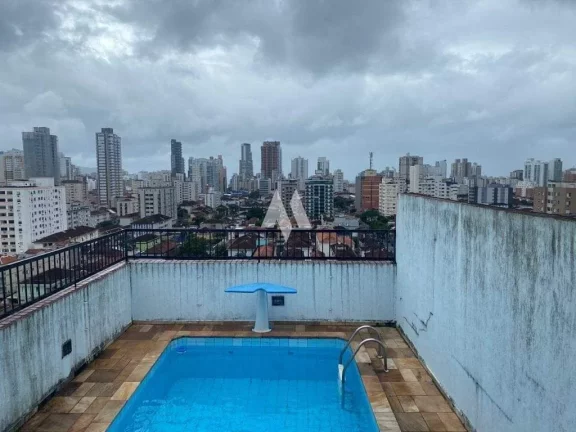 Imagem Apartamento Alto Padrão Triplex e piscina privativa á venda no Campo em Santos