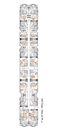 Imagem Apartamentos com 1, 2 e 3 dormitórios, até 60 m² a partir de R$210.544,00 – Centro - Suzano/SP