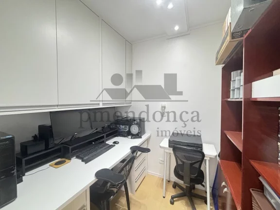 Imagem Lindo apartamento todo reformado com living para 2 ambientes , sacada, 2 dormitórios com armários ...