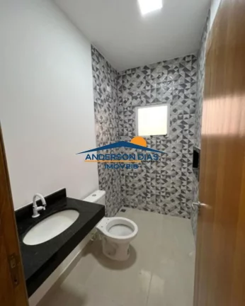 Imagem Casa recém construída com 3 dormitórios à venda, 82M² por R$ 335.000,00 - Morro do Algodão - Caraguatatuba/SP