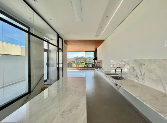 Imagem Casa com 4 suítes à venda, 330 m² por R$ 3.300.000 - Condomínio Fechado - Indaiatuba/SP