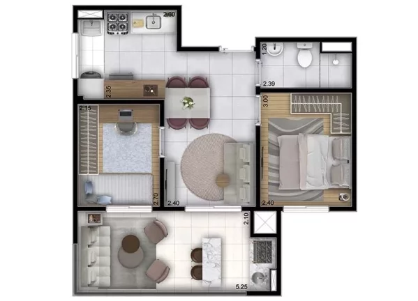 Imagem Apartamento em Panamby - São Paulo SP