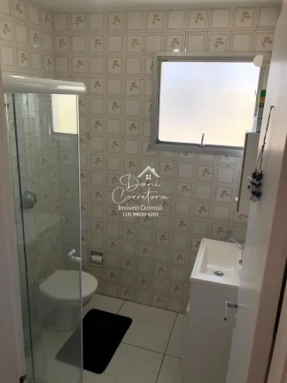 Imagem Apartamento à venda na Enseada, Guarujá-SP: 3 quartos, 2 salas, 2 banheiros, 1 vaga de garagem - 70,00 m² de área.