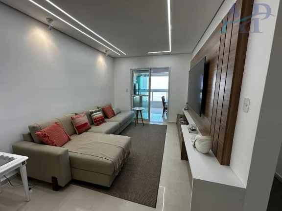 Imagem Apartamento Frente Mar em Praia Grande com 3 Dormitórios