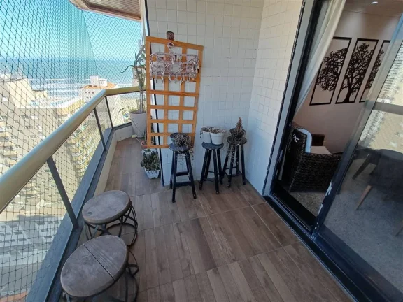 Maravilhosa Cobertura Duplex à Venda na Aviacao, Praia Grande - 3 Quartos, Vista para o Mar