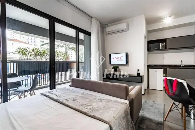 Imagem Flat disponível para venda no Condomínio VN Nova Higienópolis, com 33m², 1 dormitório e 1 vaga