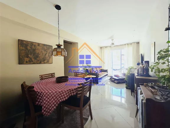 Imagem Apartamento com varanda, 3 Quartos, suíte, armários, copa - Cozinha, dependência, 1 vaga, à venda, 95m² por R$ 650.000 - Grajaú