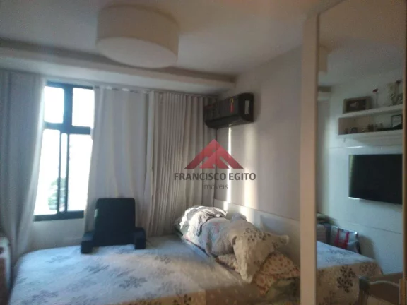 Imagem Apartamento com varanda, sala dois quartos ,sendo um com suite e dependencias completa em predio muito conceituado no jardim icarai,Condominio do Edif