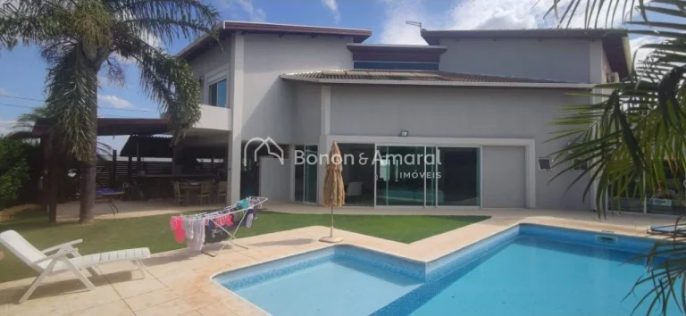 Imagem Casa com 4 suítes para alugar no Condomínio Terras do Cancioneiro - Paulínia/SP