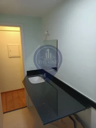 Imagem Apartamento para locação em Perdizes, São Paulo-SP: 1 quarto, 2 salas, 1 banheiro, 1 vaga de garagem, 42m² de área.