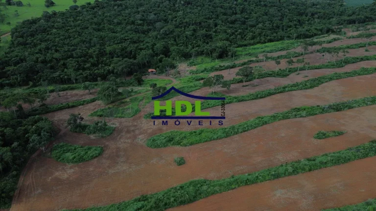 Imagem Fazenda 15 Alqs com Córrego no meio em Hidrolândia/Go