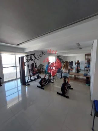 Imagem Apartamento Mobiliado ,65m², 2 dormitórios sendo 1 suíte ,Sacada Grill, 1 vaga. bairro Aviação, Praia Grande