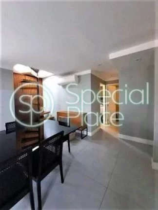 Imagem Excelente cobertura duplex com 142m² ! Impecável ,clean, planejados sob medidas , ar condicionados...