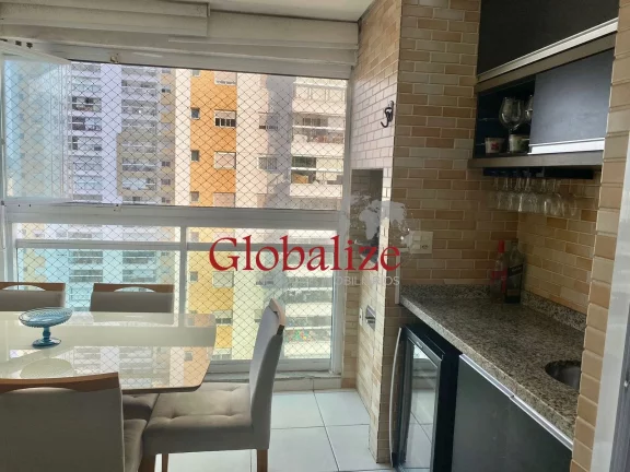 Imagem APARTAMENTO 02 QUARTOS SENDO 01 SUÍTE, R$811.000,00, COM MOVEIS PLANEJADOS, VARANDA GOURMET, AREA DE LAZER COMPLETO, PISCINA, CHURRASQUEIRA E VAGA