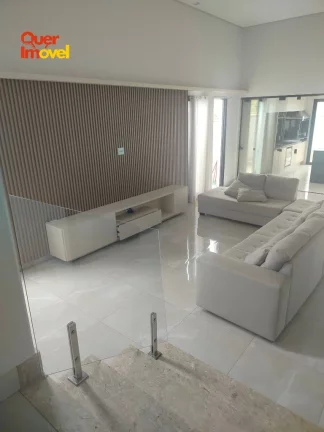 Imagem Linda Casa em Condomínio à Venda em Ribeirão Preto-SP, Bairro Vila do Golf! 3 Quartos, 3 Suítes, 1 Sala, 5 Banheiros, 4 Vagas de Garagem, 208m²!