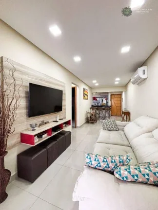 Imagem Apartamento com 2 dormitórios à venda, 83 m² por R$ 700.000 - Canto do Forte - Praia Grande/SP