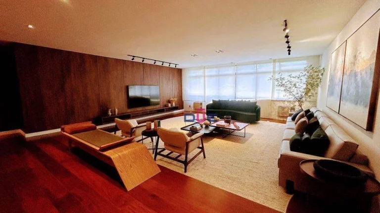 Imagem Apartamento com 4 dormitórios à venda, 237 m² por R$ 3.200.000 - Boqueirão - Santos/SP