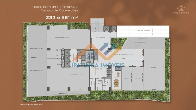 Imagem Salas Comerciais no MED CENTER - Bom Retiro Ipatinga