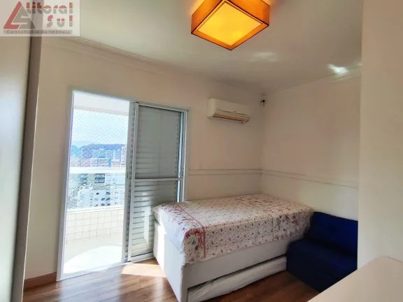Imagem Cobertura de luxo à venda em Praia Grande-SP, Canto do Forte: 3 quartos, 3 suítes, 3 salas, 4 banheiros, 3 vagas de garagem, 300m²!