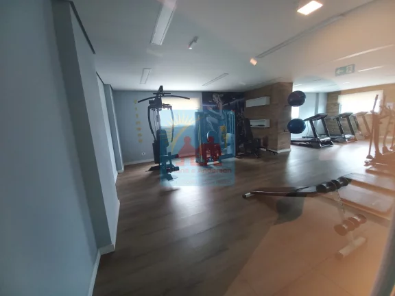 Imagem Título: "Apartamento de 2 Dormitórios na Praia de Mongaguá - Varanda Gourmet e Vista para o Mar - Lazer Completo, 540mil