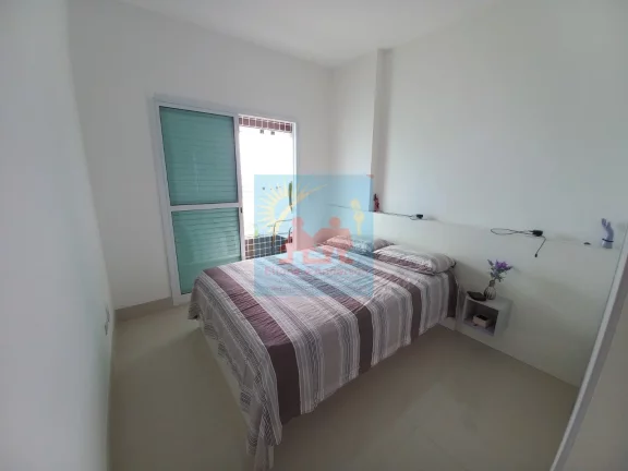 Imagem Título: "Apartamento de 2 Dormitórios na Praia de Mongaguá - Varanda Gourmet e Vista para o Mar - Lazer Completo, 540mil