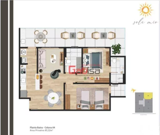 Imagem Apartamento com 2 dormitórios à venda, 85 m² por R$ 778.000,00 - Centro - Cabo Frio/RJ