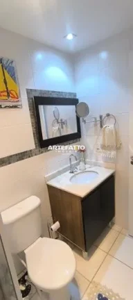 Imagem Apartamento mobiliado com 2 dormitírios com suítes e 1 vaga