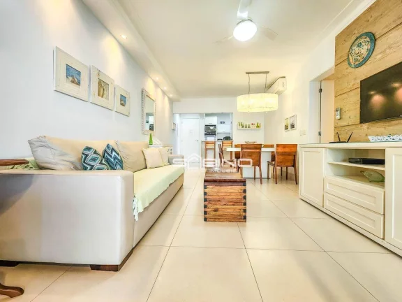 Imagem Apartamento Pé na Areia à Venda com 3 dormitórios sendo 2 suítes 128m² - Riviera de São Lourenço - Bertioga SP