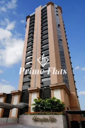 Imagem Flat disponível para venda no Hotel Hampton Park no Jardim Paulista, com 31m², 1 dormitório e 1 vaga
