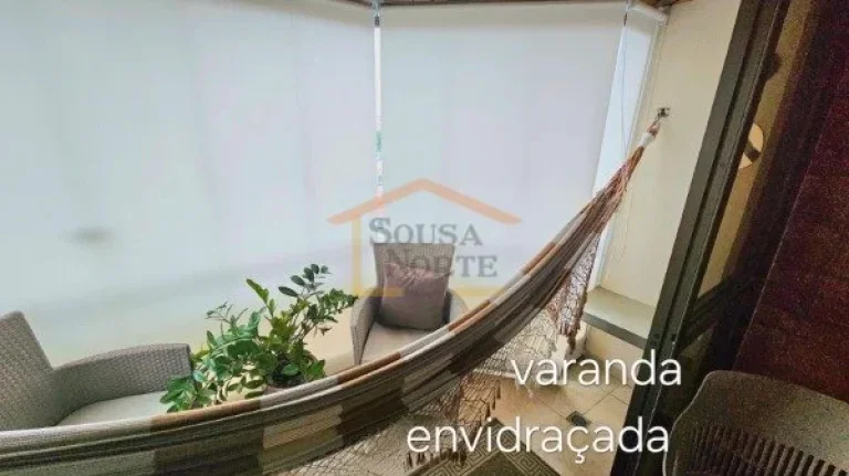 Imagem Apartamento 3 dormitórios, sendo 1 suíte, sala 2 ambientes, lareira, lavabo, varanda envidraçada ...