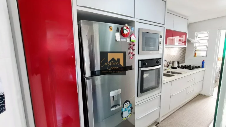 Imagem Apartamento no 7º andar com 111² privativos, vista mar de todos os cômodos, sol da tarde! 3 quart...