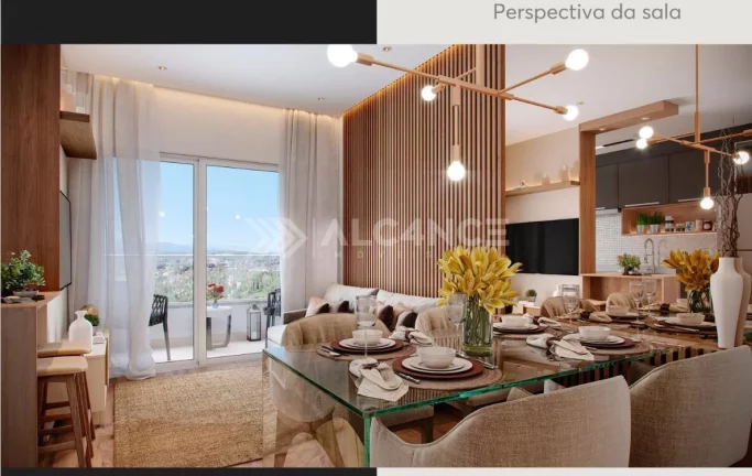 Imagem Apto - 1 Quarto - 47,80 m² - Ponta de Campina, Cabedelo/PB