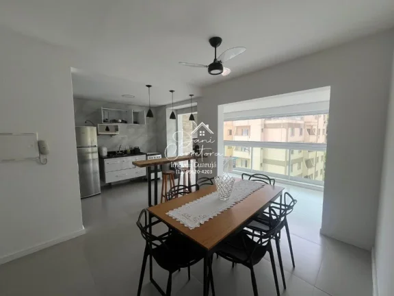 Imagem Aluguel apartamento com lazer Astúrias, Guarujá-SP: 2 Quartos, 1 Suíte, 2 Salas, 2 Banheiros, 2 Vagas, 90m².