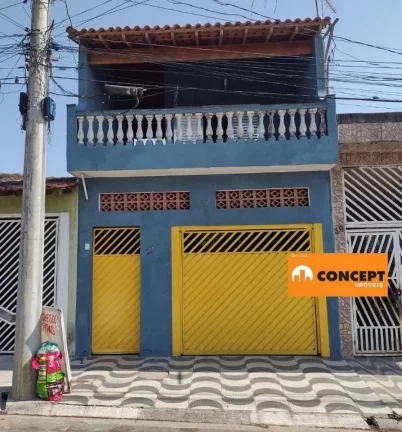 Imagem Sobrado com 4 dormitórios à venda, 85 m² por R$ 485.000,00 - Cidade Boa Vista - Suzano/SP