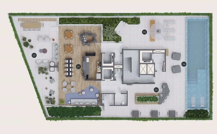 Imagem Apartamento 3 Dormitórios para venda em Florianópolis - SC