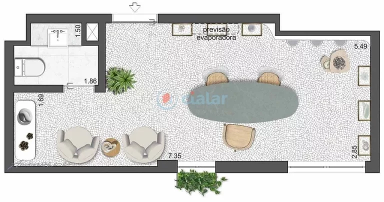 Imagem Sala com Área Ext. à venda 26.93M Leblon Rio de Janeiro - RJ | Máris Imagem Sala com Área Ext. à venda 26.93M Leblon Rio de Janeiro - RJ | Máris