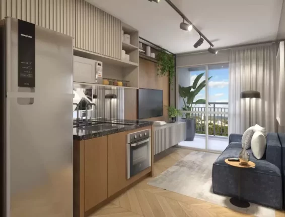 Imagem Apartamento Garden à venda em São Paulo, Pinheiros, com 1 quarto, 58,67m2