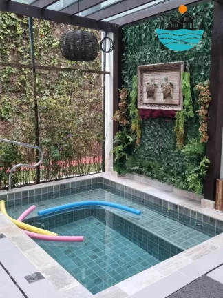 Imagem Aluguel de Casa em Juquehy para Temporada com, 4 dormitórios, 2 suítes, 60m da praia - Acomodação máx. 8 pessoas | Juquehy Imobiliária