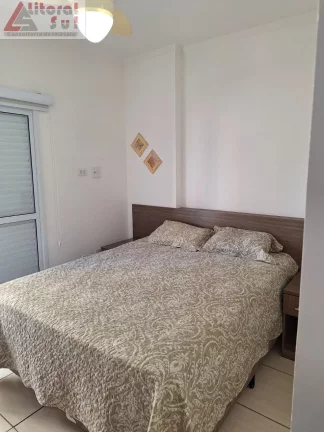 Imagem Apartamento para locação em Praia Grande-SP, Tupi: 2 quartos, 1 suite, 1 sala, 2 banheiros, 1 vaga de garagem.
