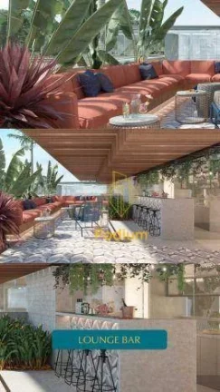 Imagem Apartamentos com varanda / sacada e área de lazer a 350m da praia de Tambaú - AP0092