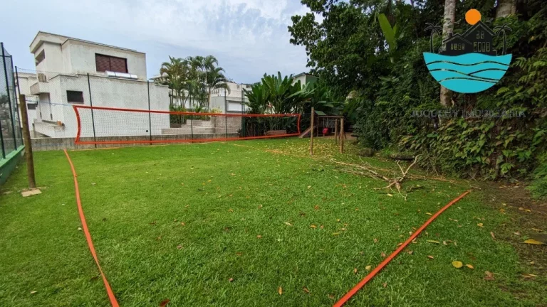 Imagem Juquehy Aluguel de Tempoarada - Casa com vista para o mar, 03 domitórios, Quadra de tênis, piscina, sauna, Spa, - max. 8 pessoas | Juquehy Imobiliária