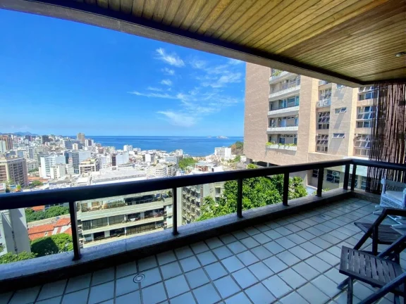 Cobertura duplex vista mar com varanda Leblon o por do sol ️ mais lindo