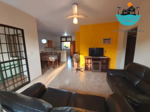 Imagem Casas para Alugar Temporada Juquehy - 50m da praia, 3 dorm. sendo 1 suíte, máx. 8 pessoas | Juquehy Imobiliária