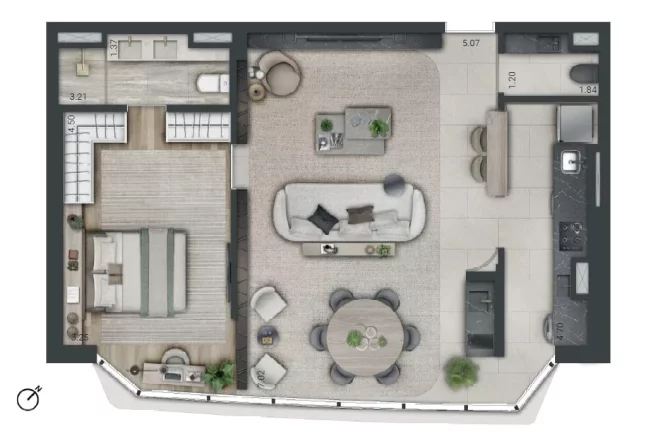 Imagem Apartamento em Real Parque - São Paulo SP