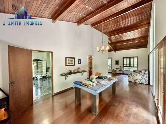 Imagem Casa na Granja Viana. 4 Dorms (2suites) Terreno 1.400m², Piscina,
